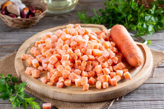 La carotte surgelée 