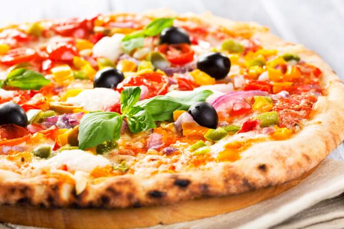 Pizza végétarienne d’été