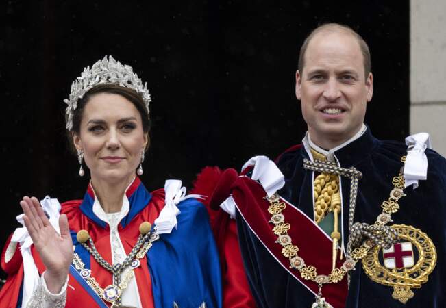 William et Kate, au couronnement de Charles III