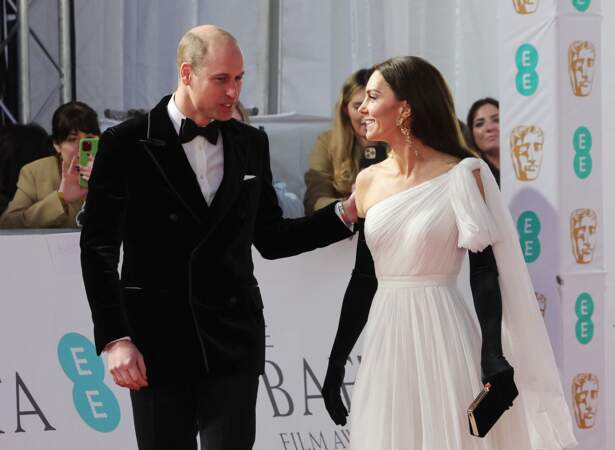 William et Kate aux BAFTA, à Londres