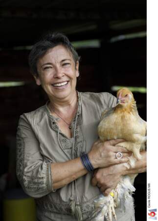 Auparavant notaire, Manuela élève près de 25 espèces rares de poules de luxe
