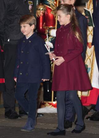 Le prince Louis et sa sœur Charlotte